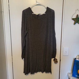 VIV Collection Heather Gray Tunic